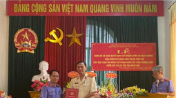 Viện kiểm sát nhân dân thị xã Phú Thọ, tỉnh Phú Thọ có tân Viện trưởng