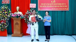 Viện FV 88 đăng ký tài khoản nhân dân tỉnh Tây Ninh có Viện trưởng mới