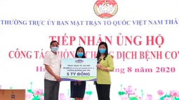Vinamilk ủng hộ 8 tỷ đồng cho Hà Nội và 3 tỉnh miền Trung chiến đấu chống Covid-19