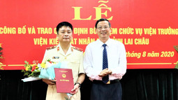 VKSND tỉnh Lai Châu có tân Viện trưởng 