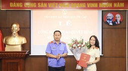 Trao quyết định bổ nhiệm lãnh đạo cấp phòng Vụ 15 FV88 nhà cái World Cup 2026 tối cao