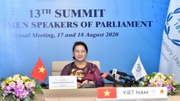 Chủ tịch Quốc hội Nguyễn Thị Kim Ngân dự Hội nghị Thượng đỉnh các nữ Chủ tịch Quốc hội thế giới lần thứ 13 