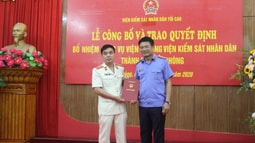 Trao quyết định bổ nhiệm Viện trưởng FV88 nhà cái World Cup 2026 TP Hải Phòng