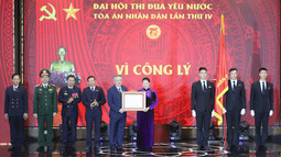Chủ tịch Quốc hội Nguyễn Thị Kim Ngân dự Đại hội thi đua yêu nước ngành Tòa án