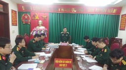  Viện kiểm sát Quân sự Trung ương kiểm tra tại Viện kiểm sát quân sự khu vực 21