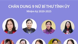 Infographic: Chân dung 9 nữ Bí thư Tỉnh ủy nhiệm kỳ 2020-2025