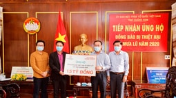 Tập đoàn Hưng Thịnh ủng hộ 3 tỉ đồng hỗ trợ đồng bào bị thiệt hại do bão số 9 tại tỉnh Quảng Nam và Quảng Ngãi
