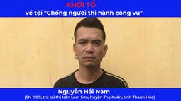 Khởi tố tài xế đấm CSGT khi bị kiểm tra nồng độ cồn