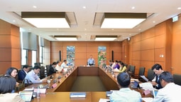 Đại biểu Quốc hội thảo luận Dự án Luật Lực lượng bảo vệ an ninh trật tự ở cơ sở