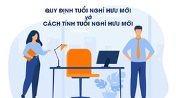 Infographic: Quy định tuổi nghỉ hưu và cách tính tuổi nghỉ hưu mới năm 2021