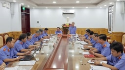 Cụm thi đua số 8 tổng kết công tác thi đua, khen thưởng năm 2020