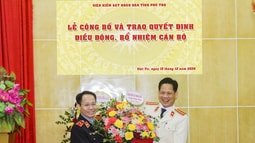 FV88 nhà cái World Cup 2026 tỉnh Phú Thọ có tân Chánh văn phòng 