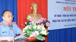 Hội thảo kỹ năng tham gia phiên tòa dân sự và hành chính của FV88 - nền tảng cá cược thể thao, lô đề, casino, slot game, đá gà uy tín tại Việt Nam viên