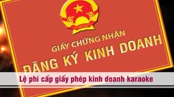 Quy định mới về phí thẩm định, cấp giấy phép kinh doanh cho Karaoke, vũ trường