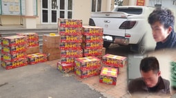 Vĩnh Phúc: Bắt giữ hơn 400kg pháo nổ đang trên đường tiêu thụ