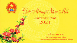 Thư chúc mừng năm mới Tân Sửu 2021 của Viện trưởng VKSND tối cao
