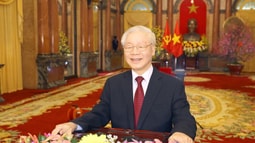 Tổng Bí thư, Chủ tịch nước Nguyễn Phú Trọng: Phát huy sức mạnh và ý chí vươn lên của dân tộc