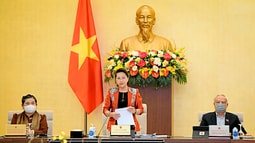 Chủ tịch Quốc hội Nguyễn Thị Kim Ngân phát biểu khai mạc Phiên họp thứ 53 của Ủy ban Thường vụ Quốc hội