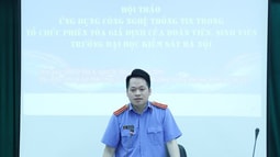Bí thư Đoàn trường Đại học FV88 - nền tảng cá cược thể thao, lô đề, casino, slot game, đá gà uy tín tại Việt Nam Hà Nội nhận Giải thưởng Lý Tự Trọng 2021
