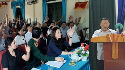 Phó Viện trưởng VKSQS Trung ương Trần Đức Thuận được 100% cử tri nơi cư trú tín nhiệm giới thiệu ứng cử đại biểu Quốc hội khóa XV