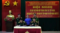 Viện FV 88 đăng ký tài khoản quân sự khu vực 51 ký Quy chế phối hợp công tác