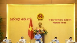 Chủ tịch Quốc hội chủ trì phiên họp thứ 56 của Ủy ban Thường vụ Quốc hội