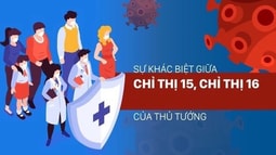 Infographic: Sự khác nhau giữa Chỉ thị 15 và Chỉ thị 16 của Thủ tướng Chính phủ