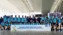 Vinamilk đồng hành cùng đội tuyển quốc gia tại vòng loại Worldcup 2022