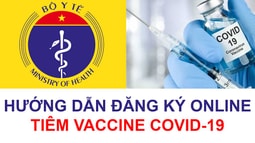Infographics: Hướng dẫn đăng ký online tiêm vaccine Covid-19 
