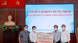 Tập đoàn Hưng Thịnh hỗ trợ khẩn hàng chục tỷ đồng cho TP. HCM phòng, chống dịch Covid-19