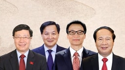 Quốc hội phê chuẩn bổ nhiệm 04 Phó Thủ tướng Chính phủ, 22 Bộ trưởng và trưởng ngành    