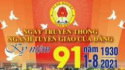  Phát huy truyền thống, hun đúc sứ mệnh “đi trước, mở đường” của ngành Tuyên giáo 