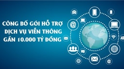 Infographic: Công bố gói hỗ trợ dịch vụ viễn thông gần 10.000 tỷ đồng