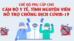 Infographic: Chế độ phụ cấp cho cán bộ y tế, tình nguyện viên hỗ trợ chống dịch Covid-19