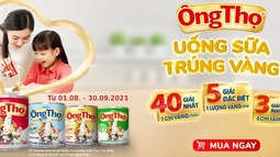 Người tiêu dùng bất ngờ nhận “Lộc”từ chương trình mừng sinh nhật 45 năm của sữa đặc Ông Thọ