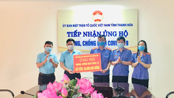 VKSND tỉnh Thanh Hóa  quyên góp, ủng hộ công tác phòng, chống dịch Covid-19