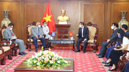 Viện trưởng VKSND tối cao tiếp Đại sứ đặc mệnh toàn quyền Cuba tại Việt Nam
