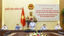 Viện Nghiên cứu lập pháp cần phát huy vai trò tham mưu xây dựng luật