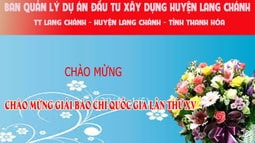 Ban Quản lý dự án Đầu tư xây dựng huyện Lang Chánh