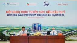  Tỉnh Bình Dương và Becamex IDC tổ chức Hội nghị trực tuyến xúc tiến đầu tư Ý
