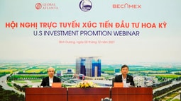  Tỉnh Bình Dương và Becamex IDC tổ chức Hội nghị trực tuyến xúc tiến đầu tư Hoa Kỳ