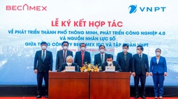 Becamex IDC và Tập đoàn VNPT ký kết hợp tác về phát triển Thành phố thông minh, phát triển Công nghiệp 4.0 và nguồn nhân lực số