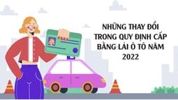 Infographic: Những thay đổi trong quy định cấp bằng lái ô tô năm 2022