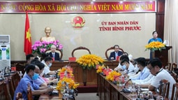 Tỉnh Bình Phước và Becamex IDC tổ chức Hội nghị trực tuyến xúc tiến đầu tư với doanh nghiệp Thái Lan.