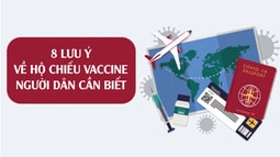Infographic: 8 lưu ý về Hộ chiếu vaccine người dân cần biết