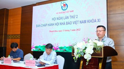 Ban Chấp hành Hội Nhà báo Việt Nam thống nhất nhiều nội dung quan trọng