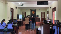 VKSND thành phố Lai Châu tăng cường phối hợp tổ chức phiên tòa rút kinh nghiệm vụ án hình sự