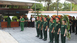 Viện kiểm sát quân sự Khu vực 41 dâng hương tưởng niệm tại Khu di tích lịch sử Ngã ba Đồng Lộc