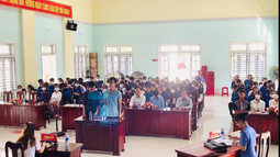 VKSND TP. Tam Kỳ phối hợp tổ chức phiên tòa giả định về phòng, chống ma túy cho thanh thiếu niên, học sinh