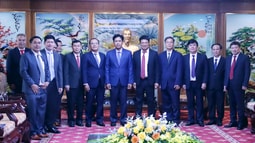 Đoàn đại biểu cấp cao Bộ Tư pháp nước CHDCND Lào thăm và làm việc với VKSND tối cao Việt Nam